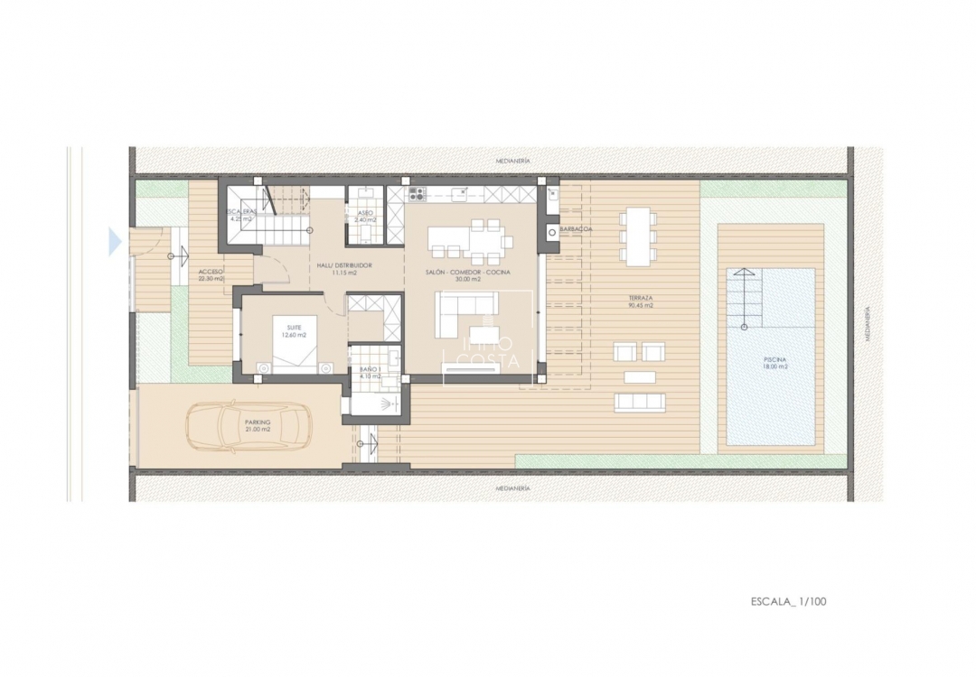 Neubau - Villa - San Juan de los Terreros - Las Mimosas