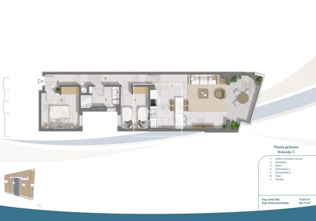 New Build - Apartment / flat - San Pedro del Pinatar - Villananitos