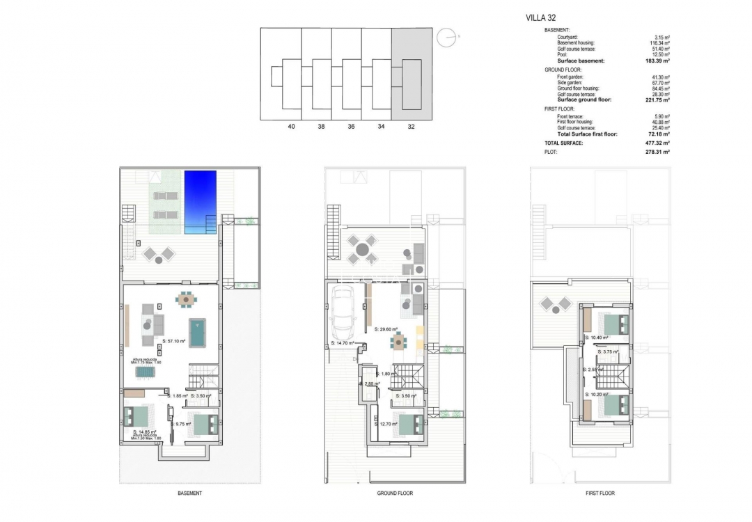 Neubau - Villa - Los Alcazares - Serena Golf