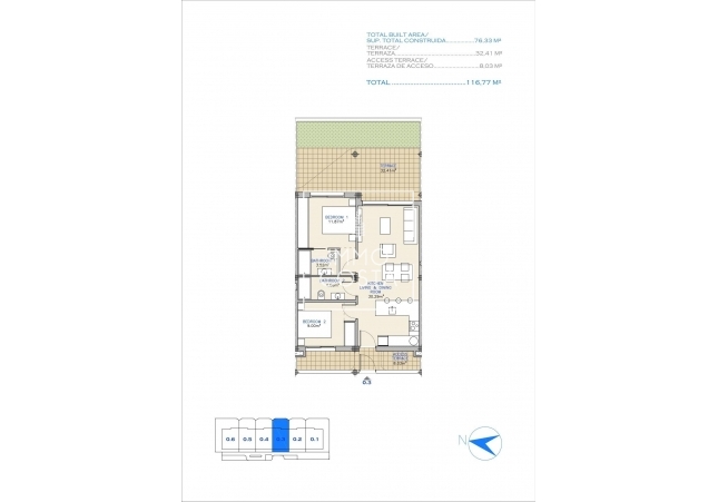 Neubau - Wohnung - Los Alcazares - Serena Golf