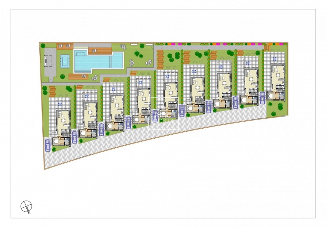 New Build - Villa - Pilar de La Horadada - Lo Romero Golf