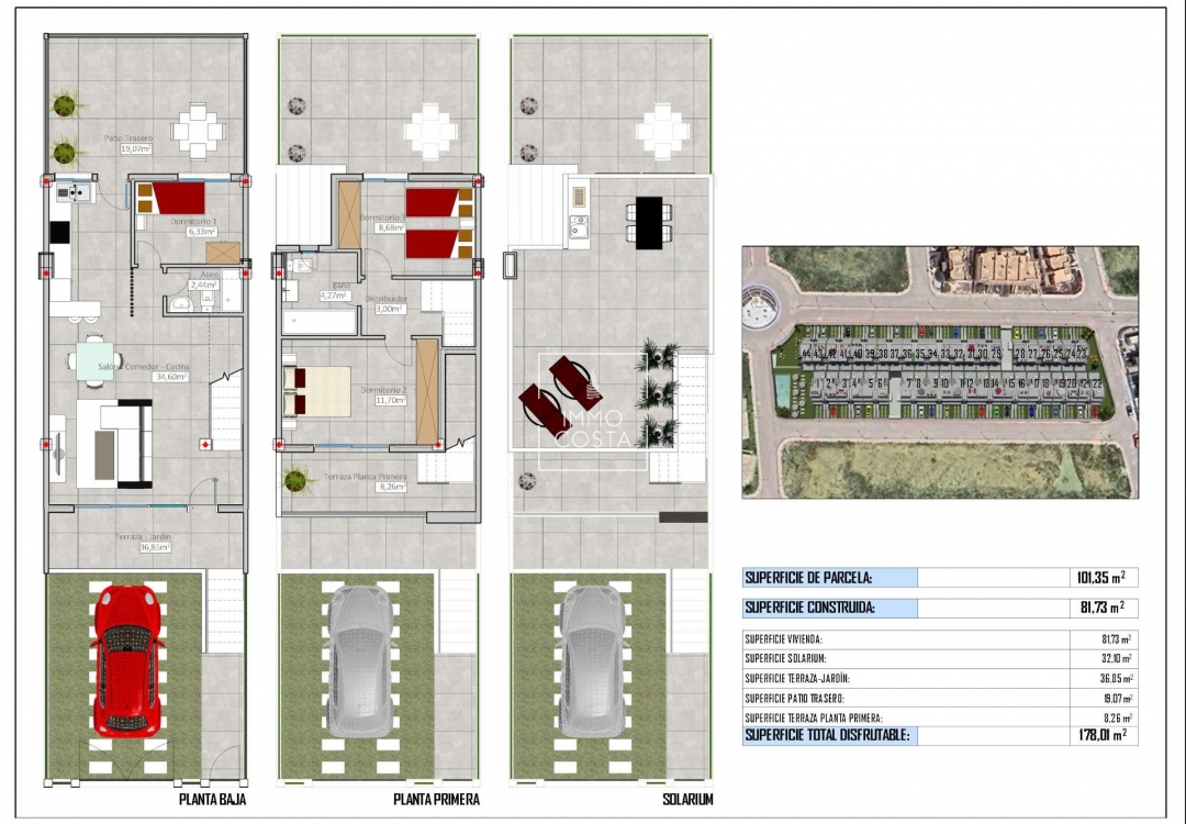 New Build - Townhouse - Cox - Sin Zona