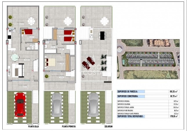 New Build - Townhouse - Cox - Sin Zona