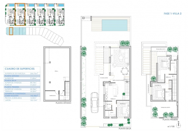 Obra nueva - Villa - Los Alcazares - Santa Rosalía