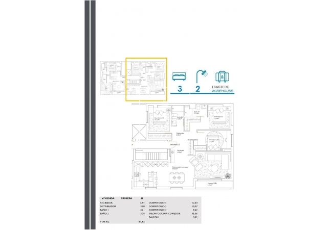 Neubau - Wohnung - San Javier - Santiago De La Ribera