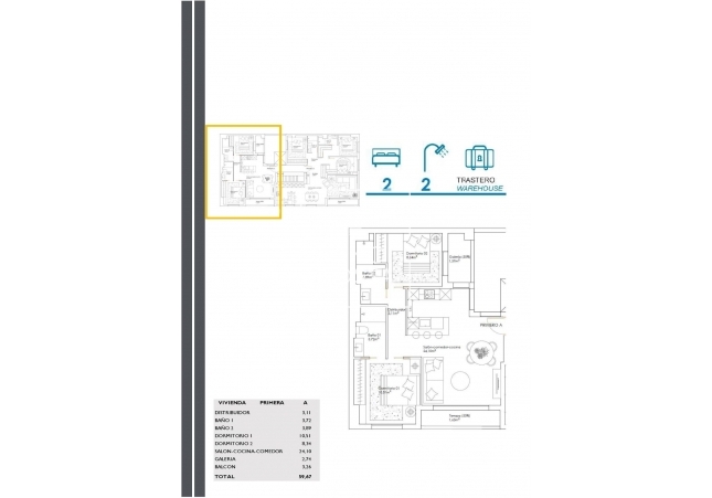 Neubau - Wohnung - San Javier - Santiago De La Ribera