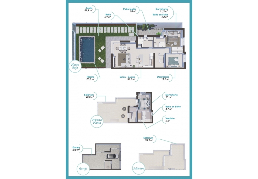 Neubau - Villa - Los Alcazares - Serena Golf