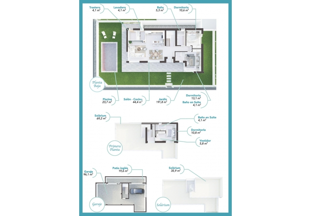 New Build - Villa - Los Alcazares - Serena Golf