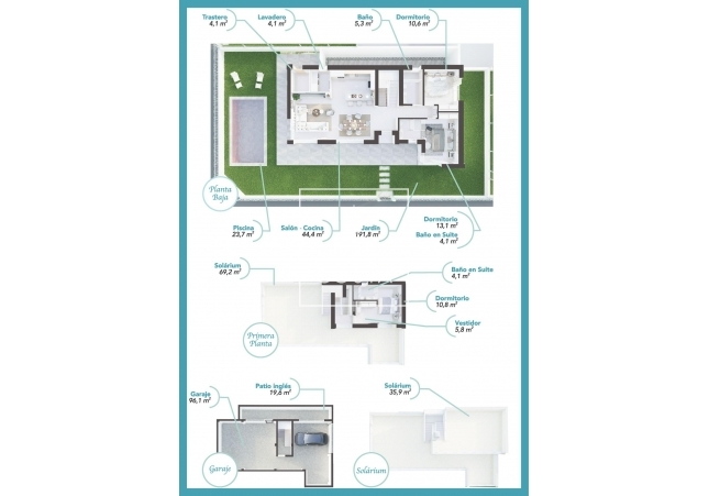 New Build - Villa - Los Alcazares - Serena Golf