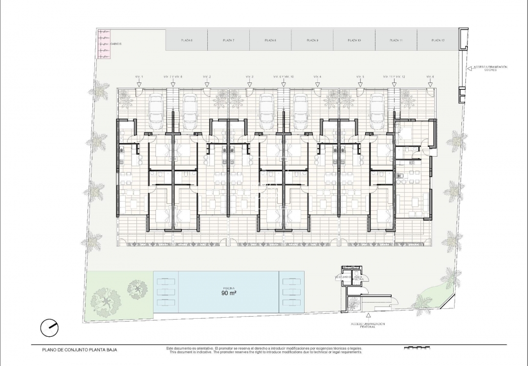 Obra nueva - Bungalow - Pilar de La Horadada - Zona Pueblo