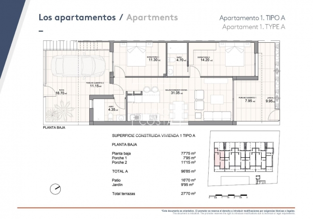 Obra nueva - Bungalow - Pilar de La Horadada - Zona Pueblo