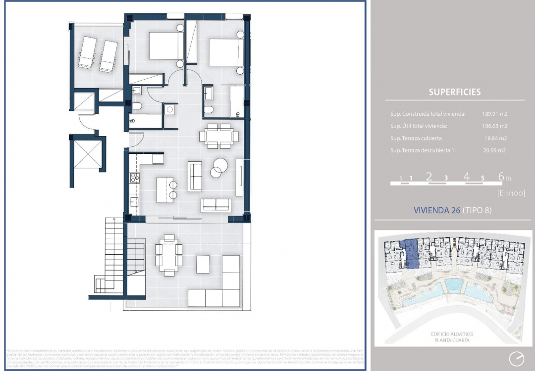 Neubau - Penthouse - Arenal d´en Castell - pueblo