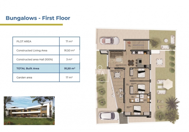 New Build - Bungalow - Orihuela Costa - Punta Prima