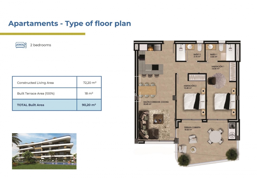 Neubau - Wohnung - Orihuela Costa - Punta Prima