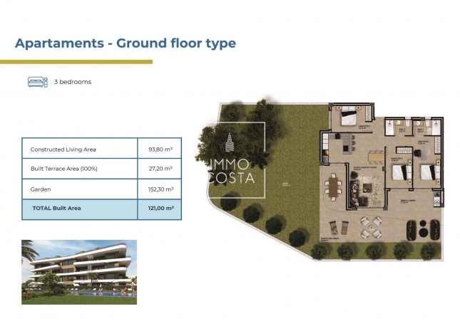 New Build - Apartment / flat - Orihuela Costa - Punta Prima