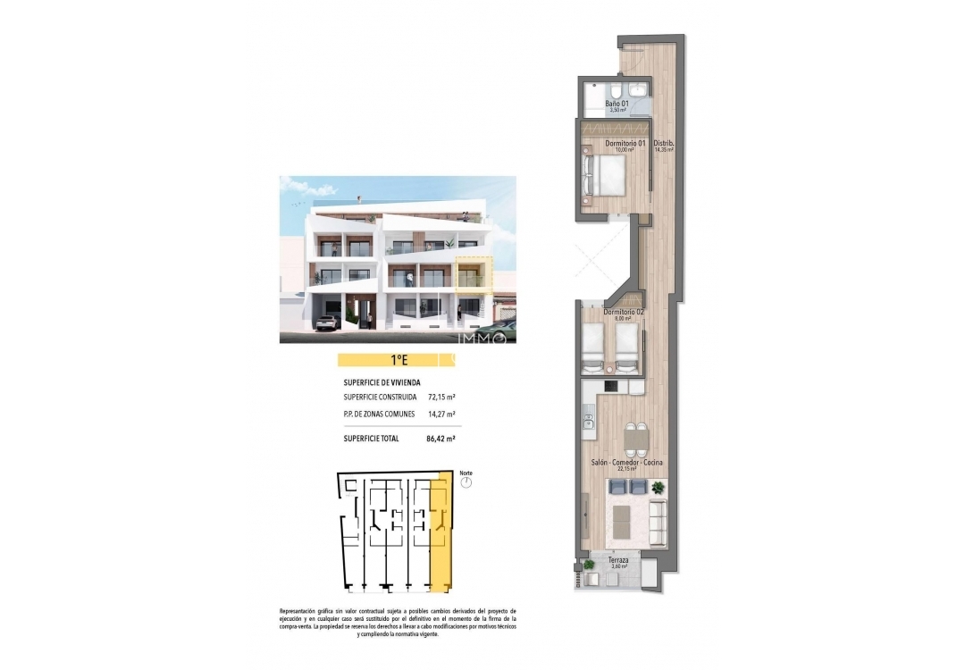 Obra nueva - Apartamento / piso - Torrevieja - Playa Del Cura