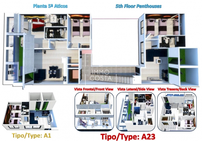 Obra nueva - Ático - Torrevieja - Centro