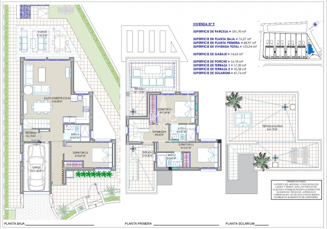 Obra nueva - Villa - Los Alcazares - Punta Calera