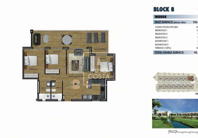 Neubau - Wohnung - Los Alcazares - Serena Golf