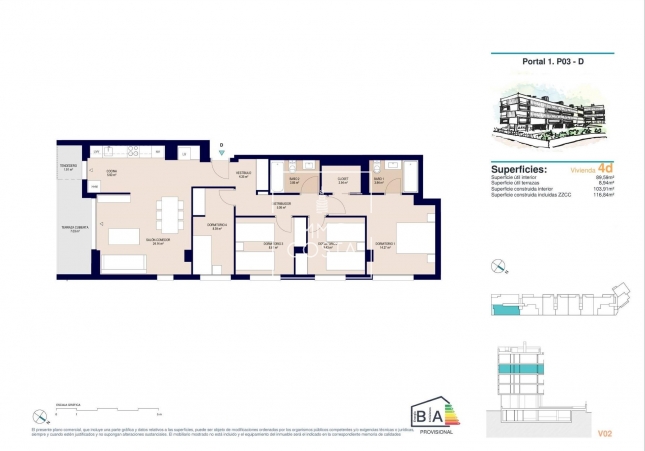 Obra nueva - Apartamento / piso - Alicante - Pau Ii