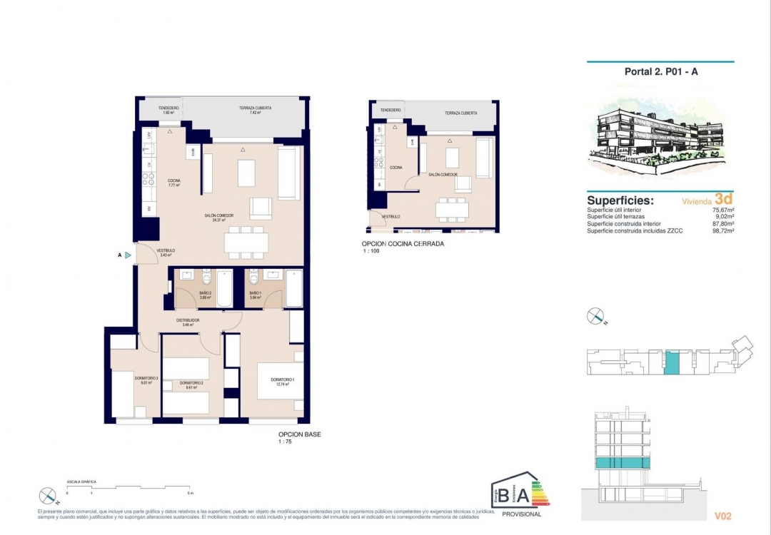 Obra nueva - Apartamento / piso - Alicante - Pau Ii