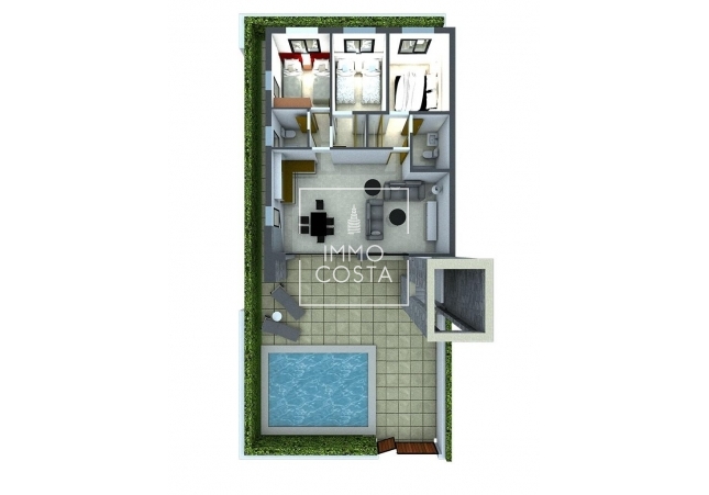 Nowy budynek - Villa - Fuente Álamo - La Pinilla