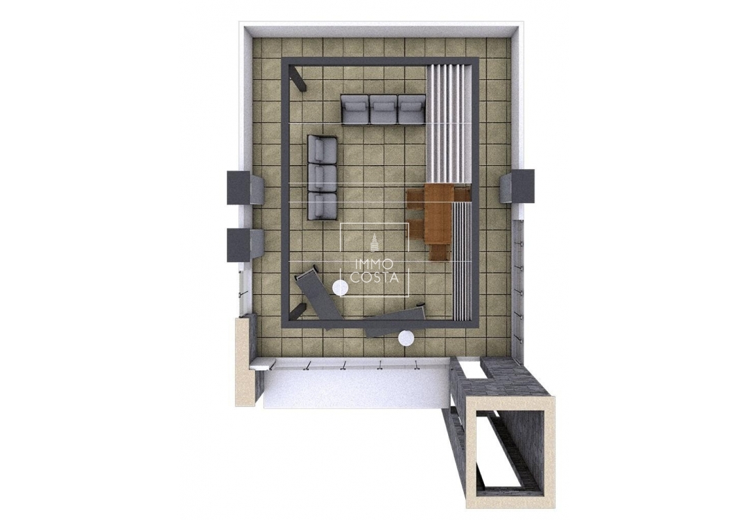 Nowy budynek - Villa - Fuente Álamo - La Pinilla