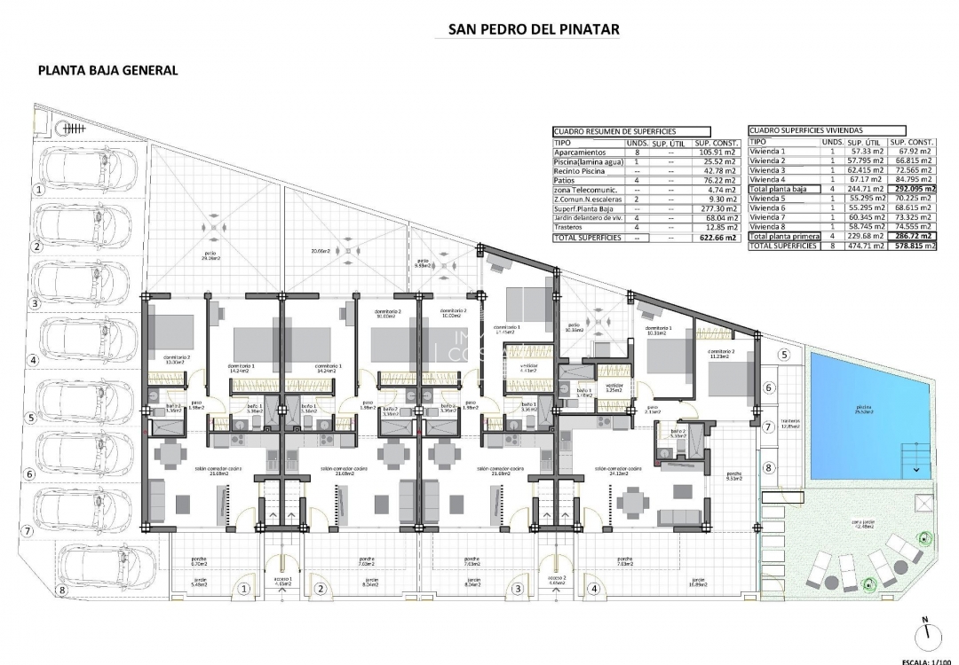 Neubau - Bungalow - San Pedro del Pinatar - Los Cuarteros
