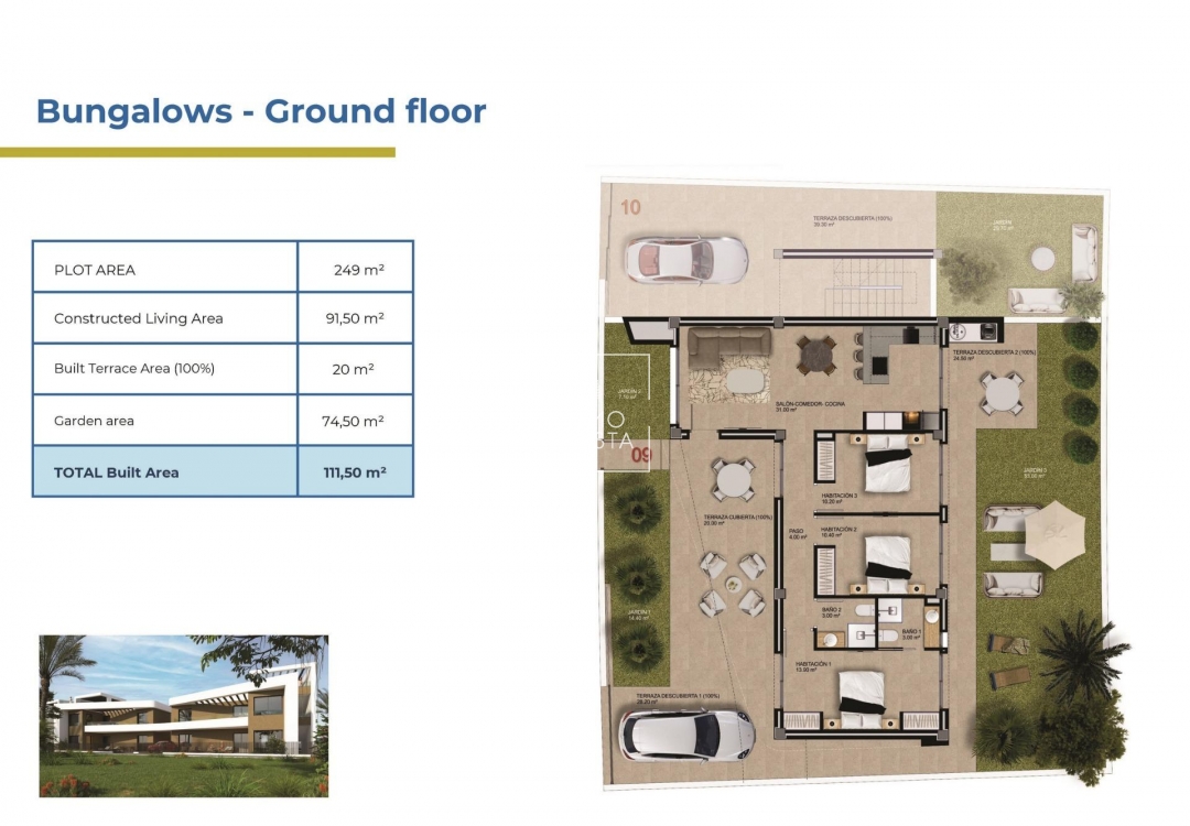 Obra nueva - Bungalow - Orihuela Costa - La Ciñuelica