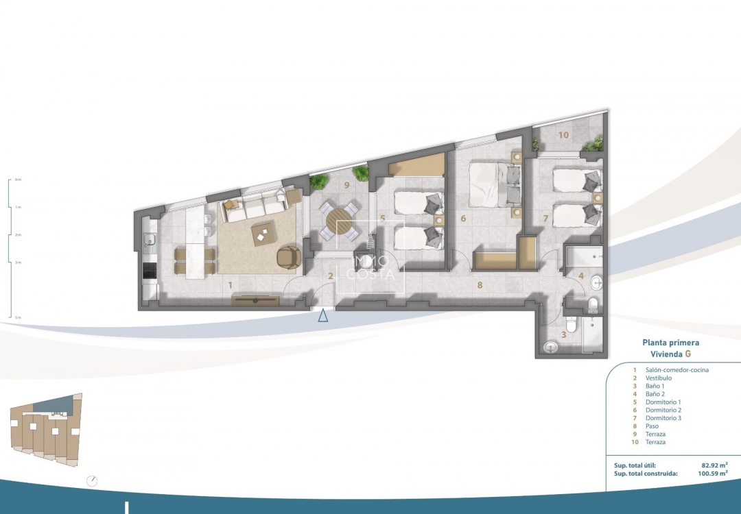 Neubau - Wohnung - San Pedro del Pinatar - Playa Villananitos