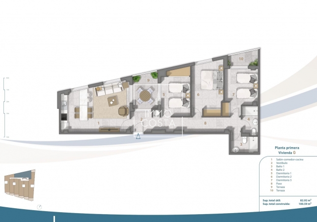 Neubau - Wohnung - San Pedro del Pinatar - Playa Villananitos