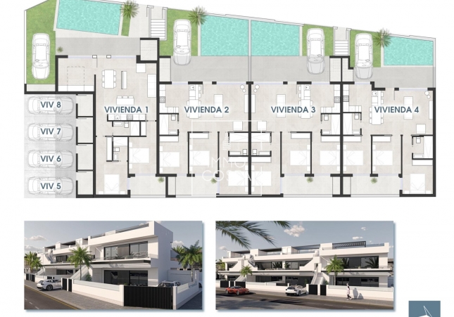 Nouvelle construction - Bungalow - San Pedro del Pinatar - Las Esperanzas