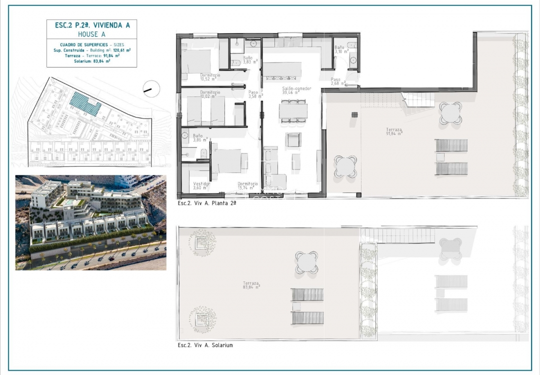 Obra nueva - Ático - Aguilas - Playa del Hornillo