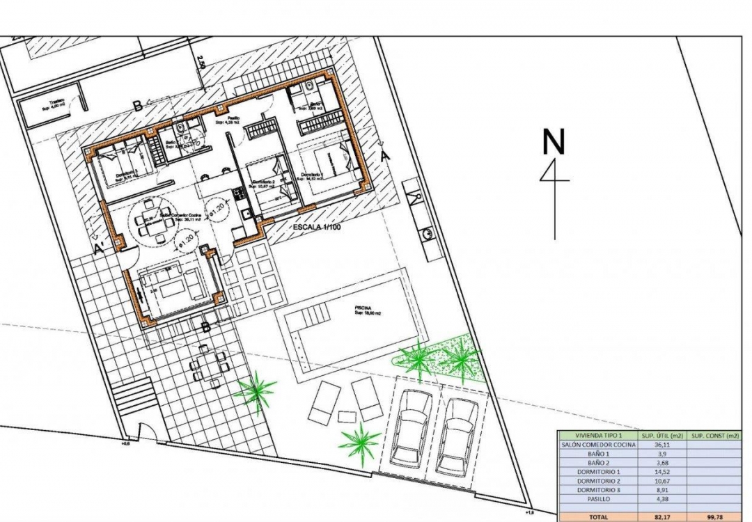 Neubau - Villa - Polop - La Alberca