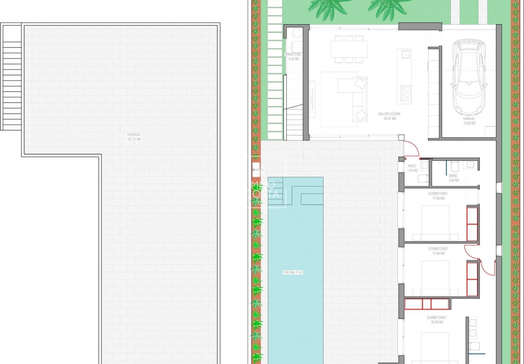 Nowy budynek - Villa - Los Alcazares - Serena Golf