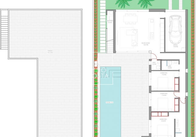 Nowy budynek - Villa - Los Alcazares - Serena Golf