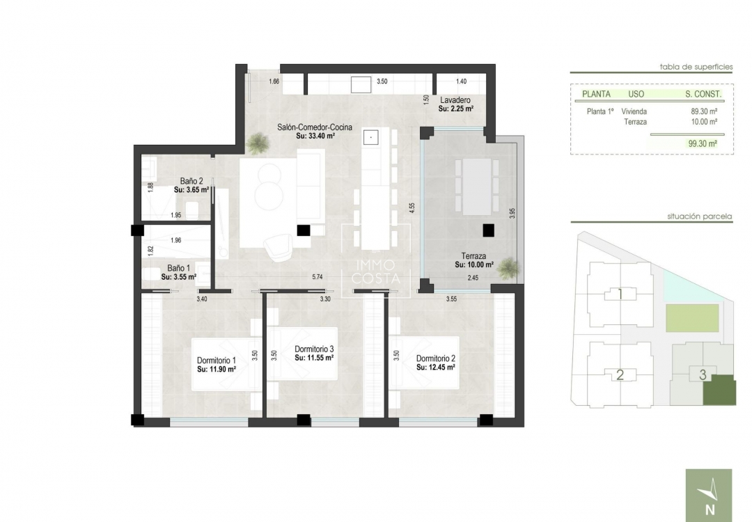 Nouvelle construction - Appartement - San Pedro del Pinatar - Centro