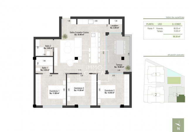 Nouvelle construction - Appartement - San Pedro del Pinatar - Centro