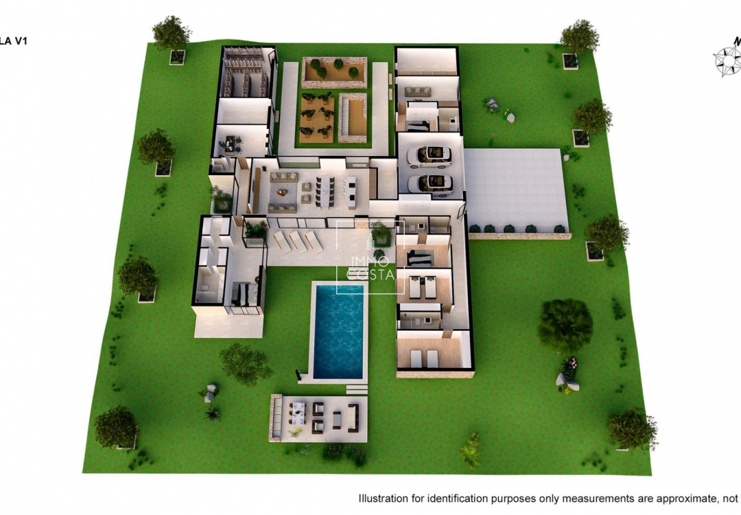 Nowy budynek - Villa - Yecla