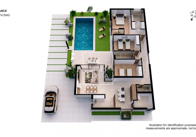 Nouvelle construction - Villa - Banos y Mendigo - Altaona Golf