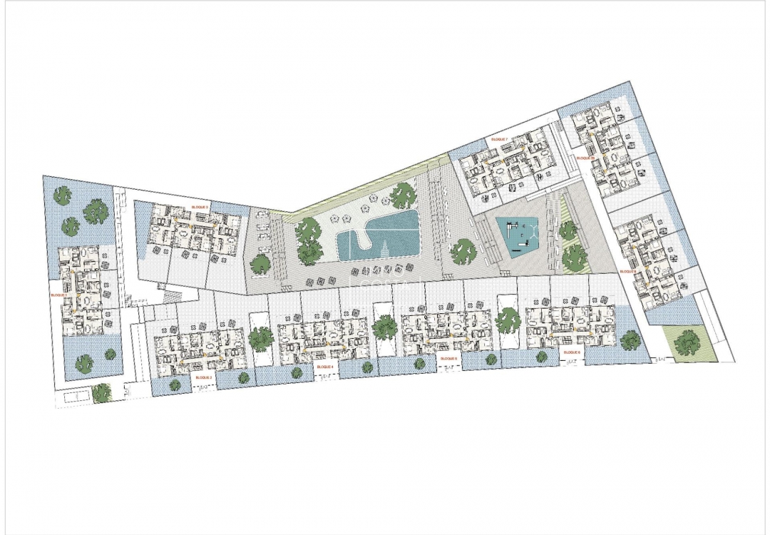 Nowy budynek - Mieszkanie w bloku - Finestrat