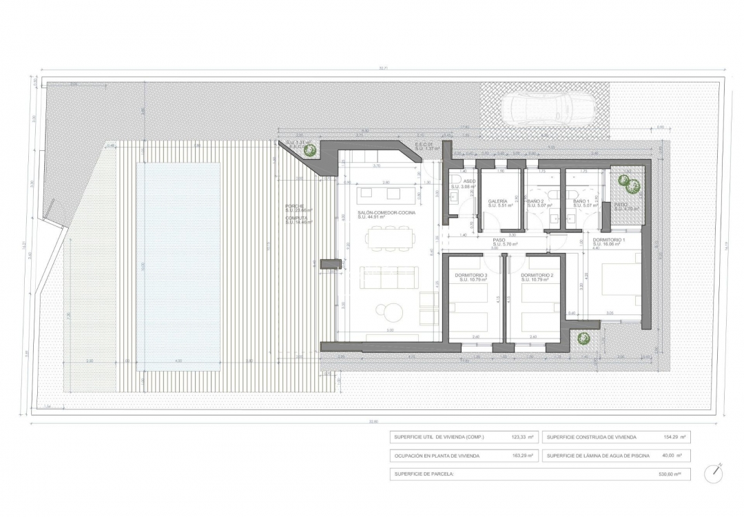 Obra nueva - Villa - Aspe - Centro