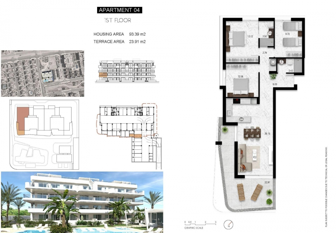 Neubau - Wohnung - Orihuela Costa - Lomas De Cabo Roig