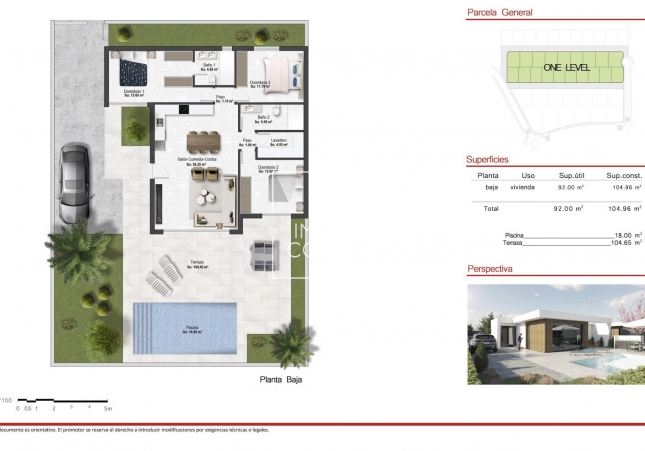 Nouvelle construction - Villa - Banos y Mendigo - Altaona Golf