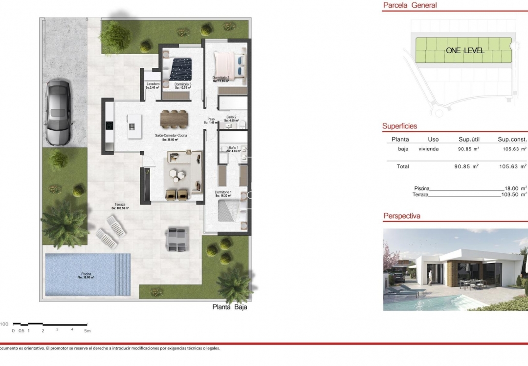 Nouvelle construction - Villa - Banos y Mendigo - Altaona Golf