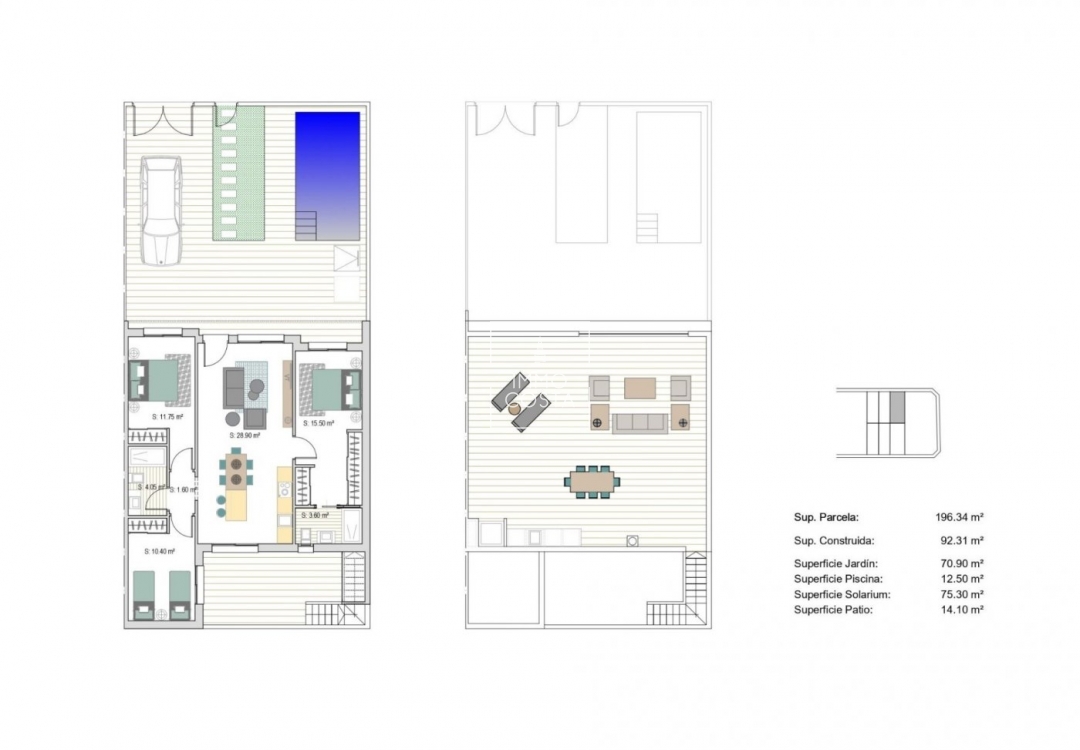 Neubau - Stadthaus - San Javier - Parque del doce