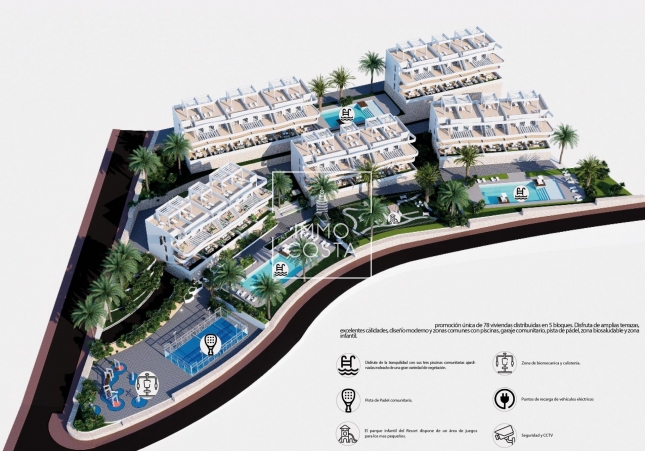 Obra nueva - Ático - Finestrat - Puig Campana Golf