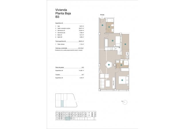 Obra nueva - Apartamento / piso - Jacarilla - pueblo