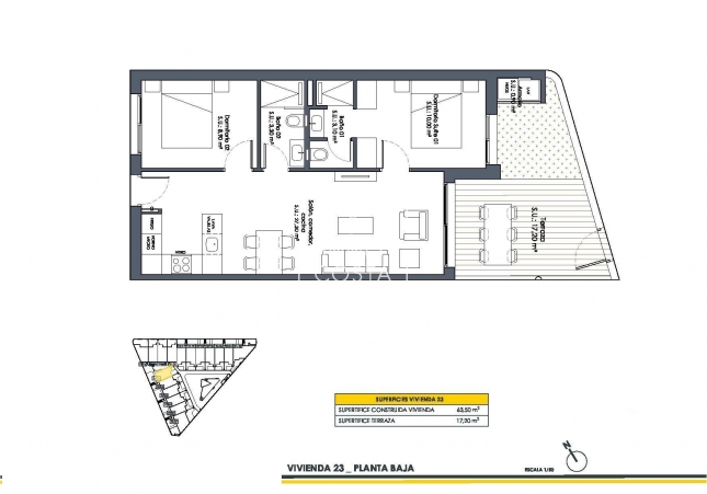 Neubau - Bungalow - San Fulgencio - Pueblo