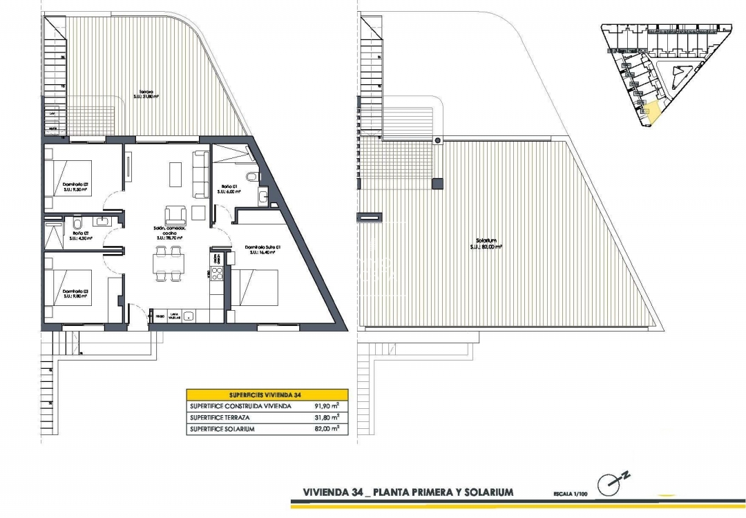 Obra nueva - Bungalow - San Fulgencio - Pueblo
